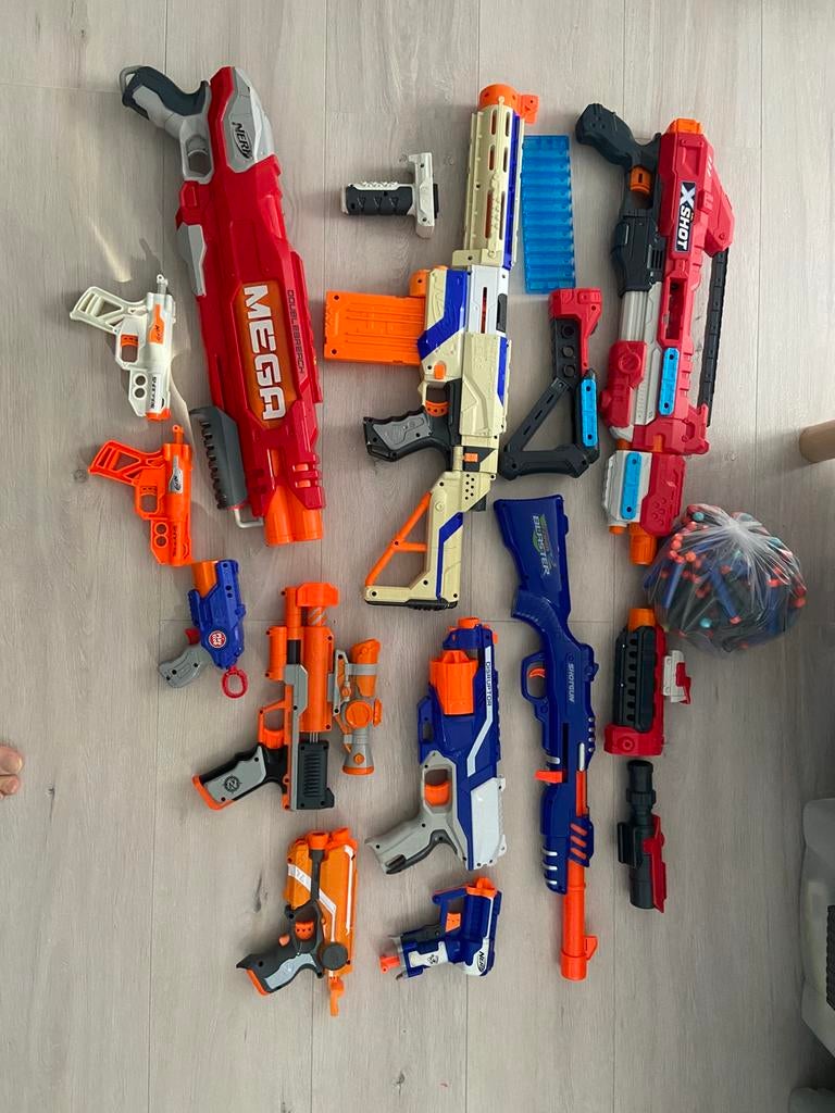 Nurf speelgoed, Ophalen, Zo goed als nieuw