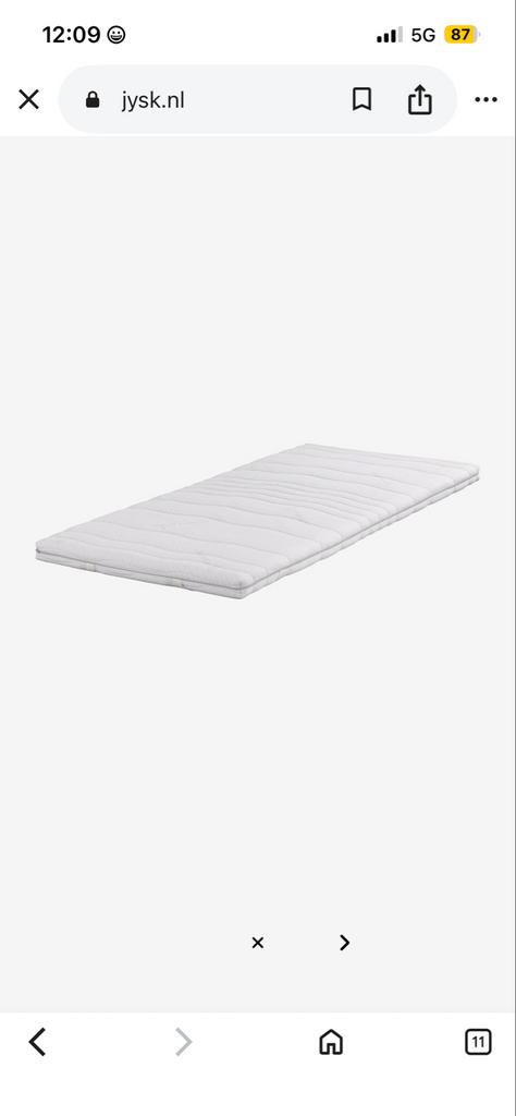 Dreamzone matras 160x200 - 1,5 jaar oud, Ophalen, Gebruikt, Tweepersoons, Matras