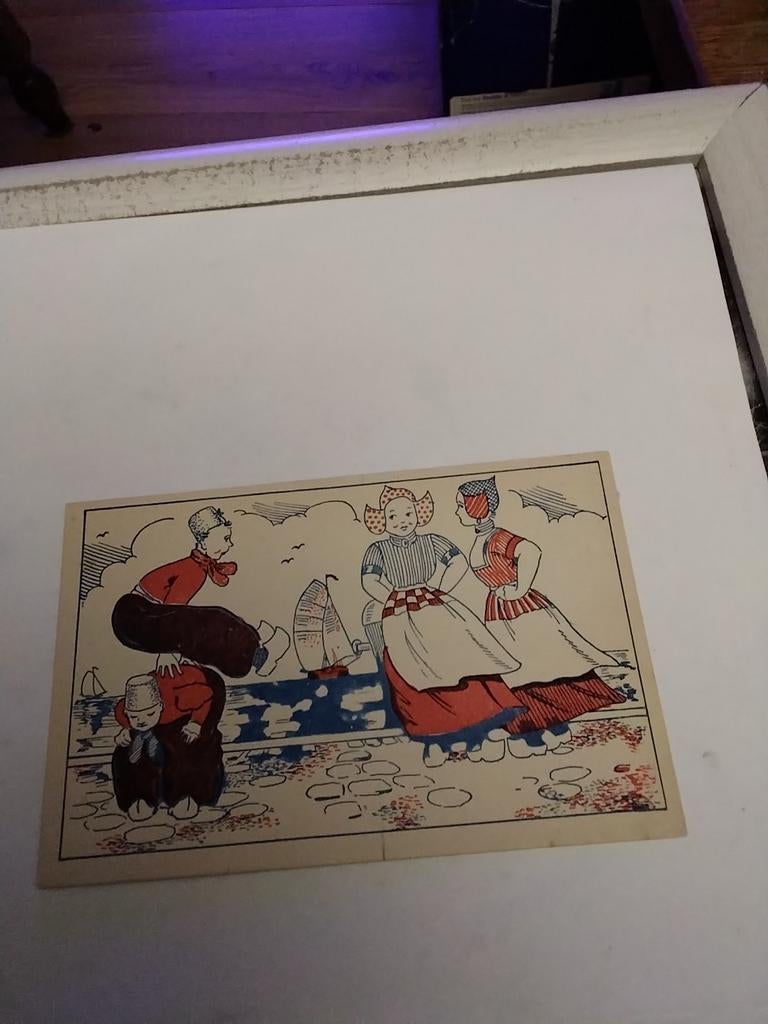 BOERTJES EN BOERINNETJES  / BOKKIE SPRINGEN, Ophalen of Verzenden, Voor 1920, Klederdracht