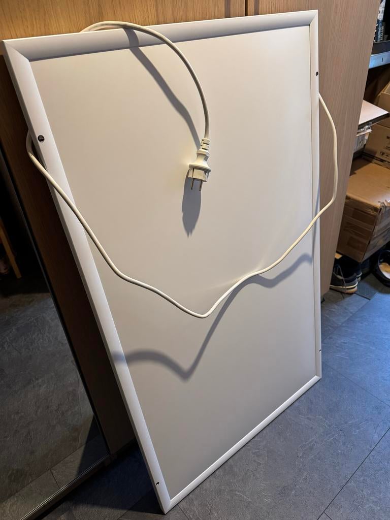 Infraroodpaneel 700W - 60x103 cm - Wit omkadering, Doe-het-zelf en Verbouw, Verwarming en Radiatoren, Ophalen of Verzenden, Nieuw
