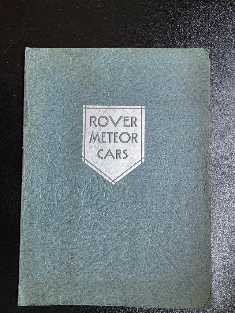 Rover folder uit 1930, Ophalen, Zo goed als nieuw, Overige merken