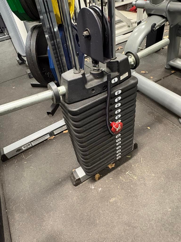 Body-Solid Cable Station - Professionele Kwaliteit, Gebruikt, Krachtstation, Armen, Ophalen of Verzenden