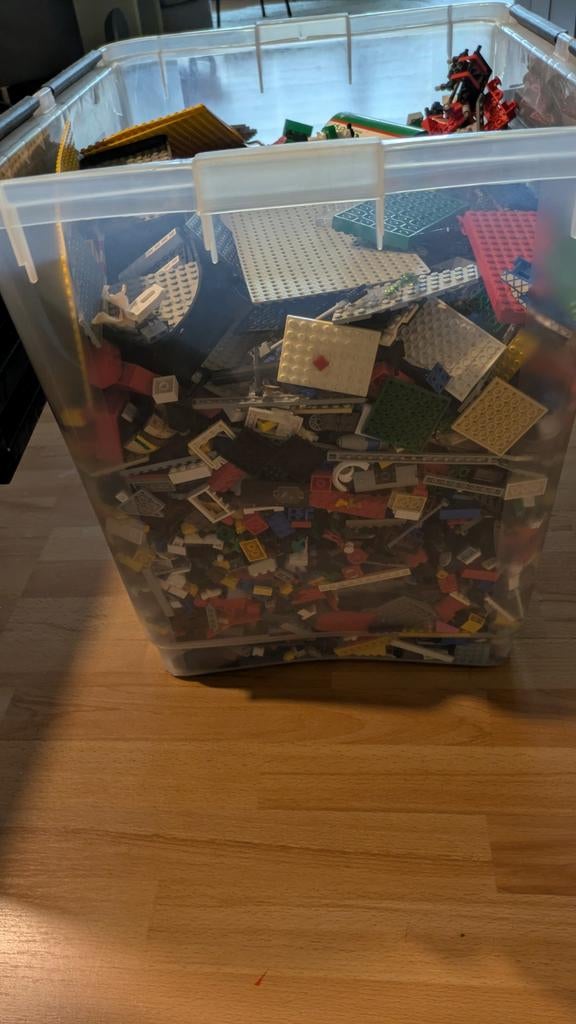 Grote bak Lego - Van oud tot nieuw!, Ophalen, Gebruikt, Overige merken
