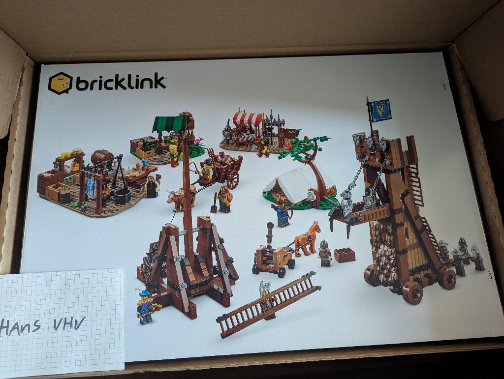 Lego Bricklink 910045 Siege Encampment, Castle MISB, Ophalen of Verzenden, Nieuw, Complete set, Lego
