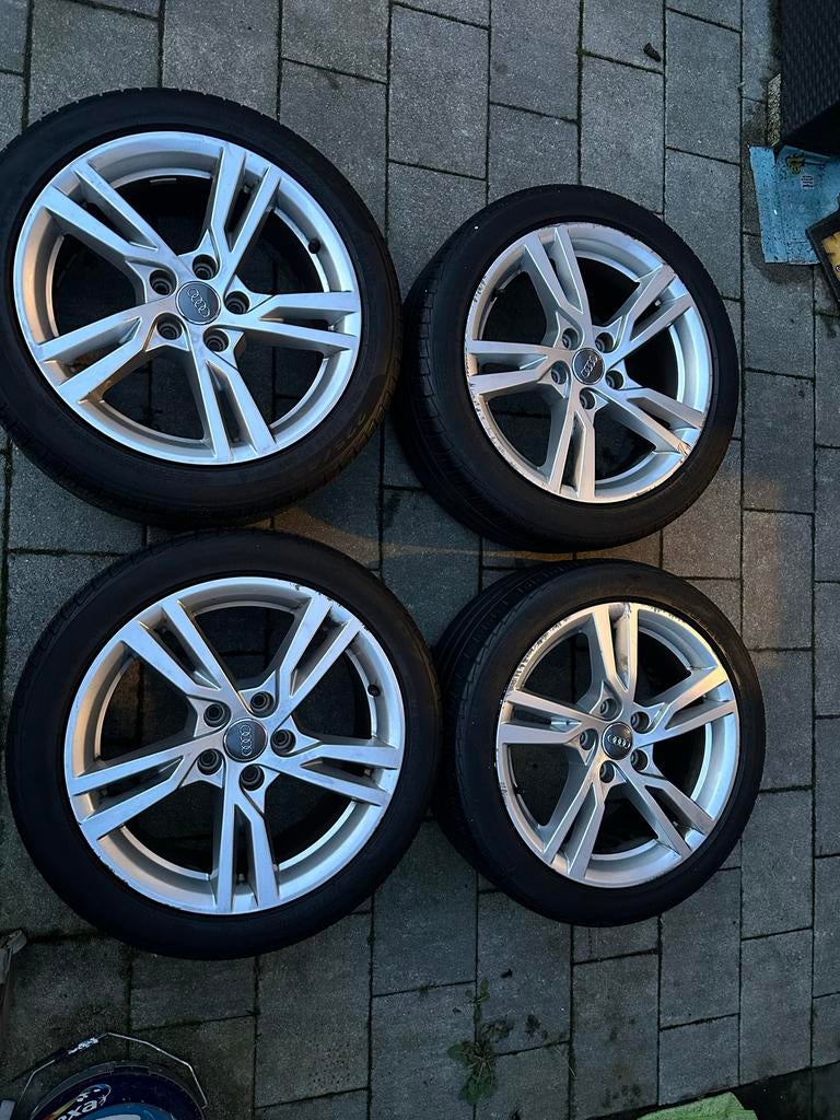 Audi A3 Velgen + Banden Set, Auto-onderdelen, Banden en Velgen, Overige, Gebruikt, Overige, Banden en Velgen
