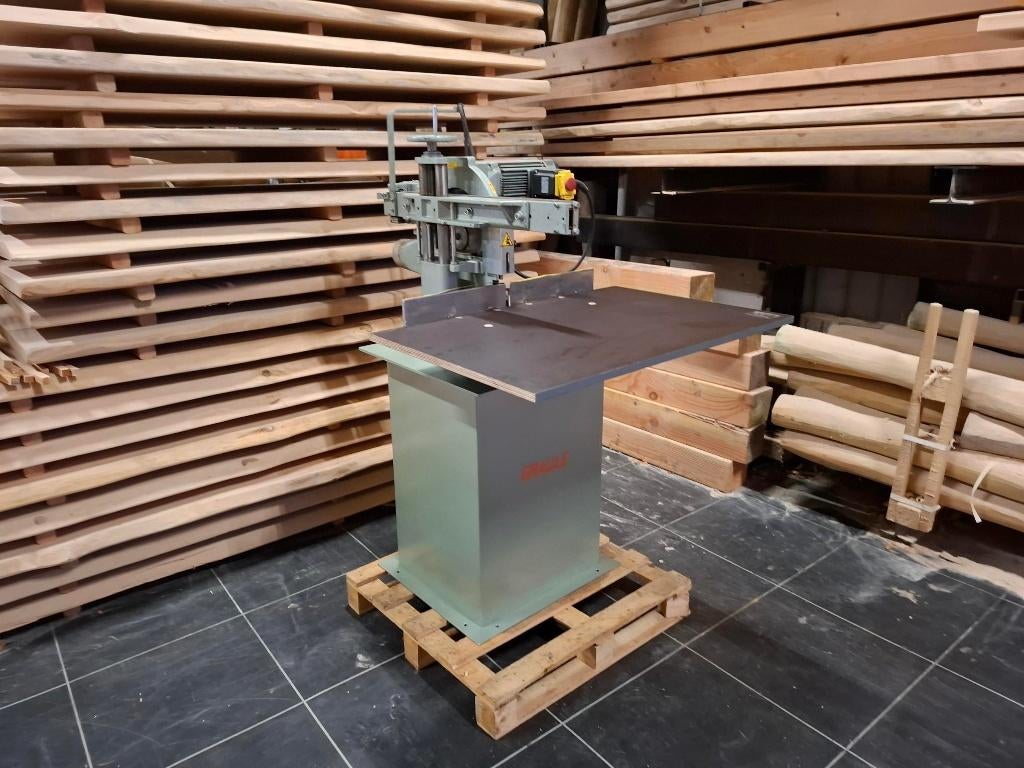 graule afkortzaag radiaalzaag, in goede staat, Doe-het-zelf en Verbouw, Gereedschap | Zaagmachines, Ophalen, 70 mm of meer, Zo goed als nieuw