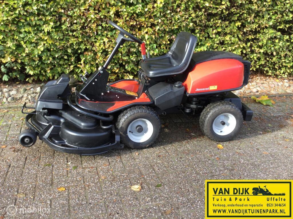 Jonsered FR2116 MA2 Hydrostaat 2 cilinder B&S Motor, Tuin en Terras, Zitmaaiers, Gebruikt, Elektrische starter, Mulchfunctie