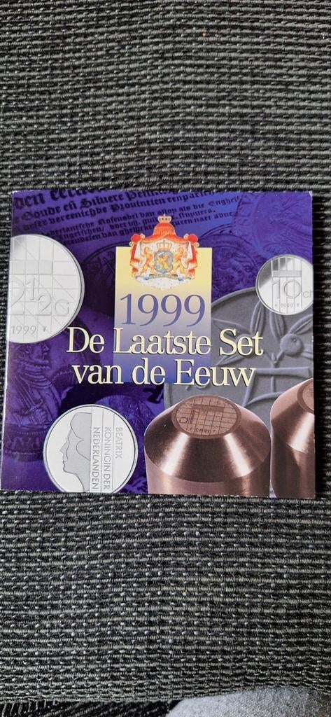 De laatste guldens, muntset uit 1999 FDC kwaliteit, Ophalen of Verzenden, Koningin Beatrix, Overige waardes