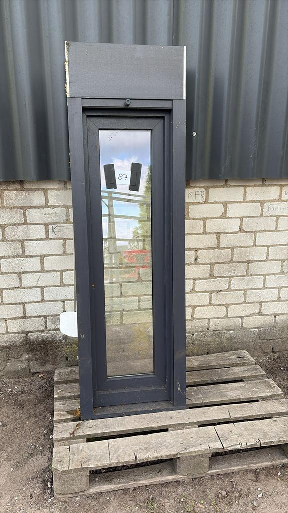 (87) Nieuw kunststof raamkozijn draai kiep incl glas, Doe-het-zelf en Verbouw, Kozijnen en Schuifpuien, Ophalen, Kunststof, Minder dan 75 cm