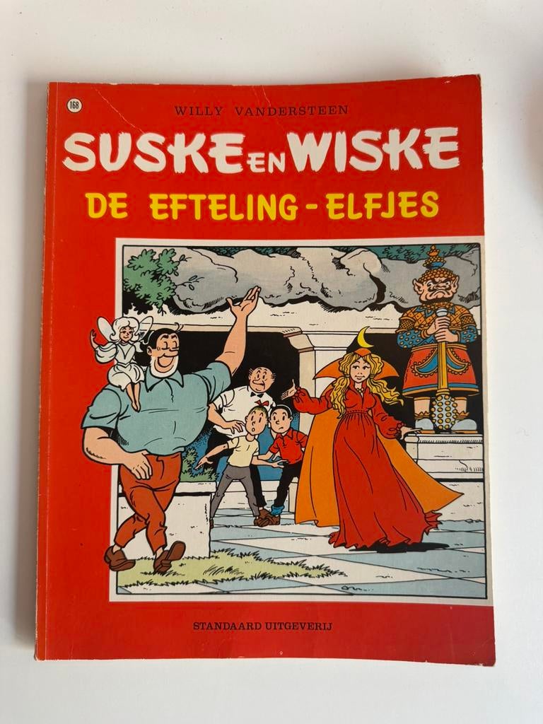 Efteling elfjes suske en wiske, Boeken, Stripboeken, Eén stripboek, Ophalen, Gelezen