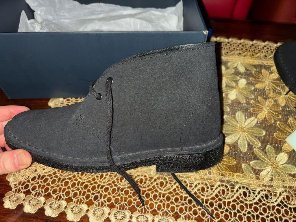 Clarks Desert Boots – maat 39, Ophalen of Verzenden, Zo goed als nieuw, Zwart, Boots