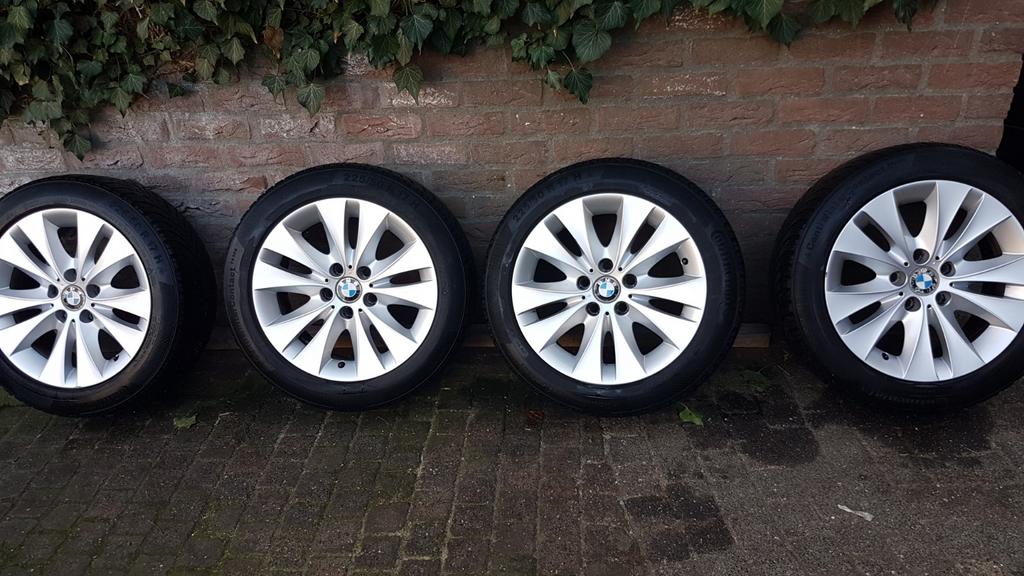17 inch bmw 5bserie e60/e61 velgen style 116, Ophalen, Gebruikt, Velg(en), 17 inch