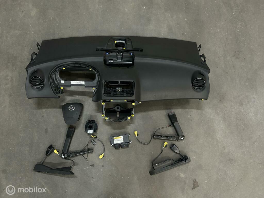 Airbagset origineel Opel Meriva B ('10-'17), Gebruikt, Opel, Ophalen of Verzenden, Opel