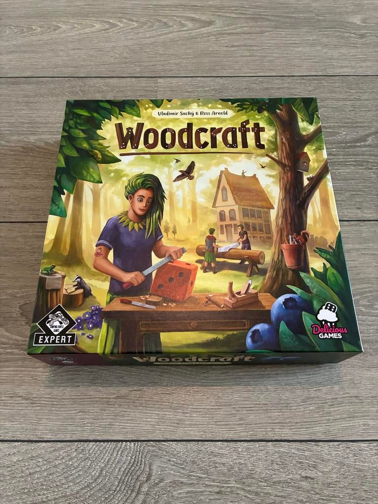 Woodcraft Bordspel - Nederlands, Een of twee spelers, Ophalen of Verzenden, Zo goed als nieuw