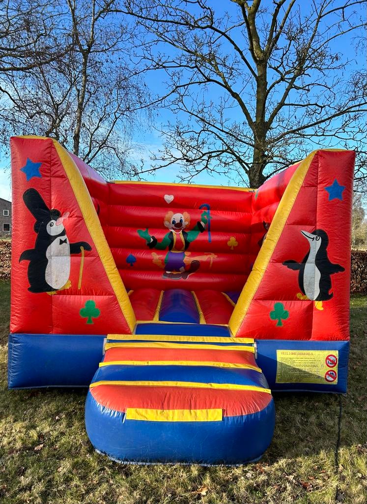 Springkussen huren voor een feestje!, Ophalen, Gebruikt