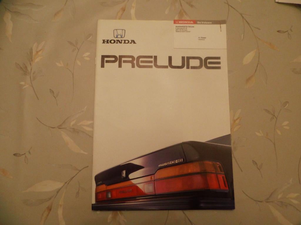 Honda Prelude 1988, Verzenden, Zo goed als nieuw, Honda