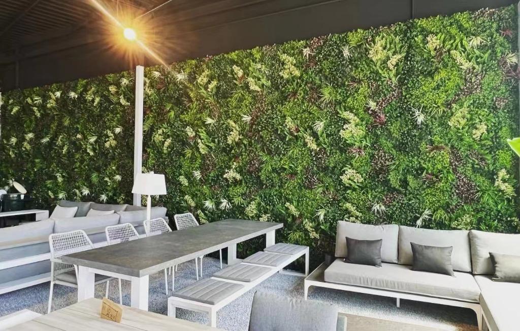Kunsthaag Botanical Plantenwand 50cm x 50 cm €14,95,-, Tuin en Terras, Tuinwanddecoratie, Stuntgras, Nieuw, Ophalen of Verzenden