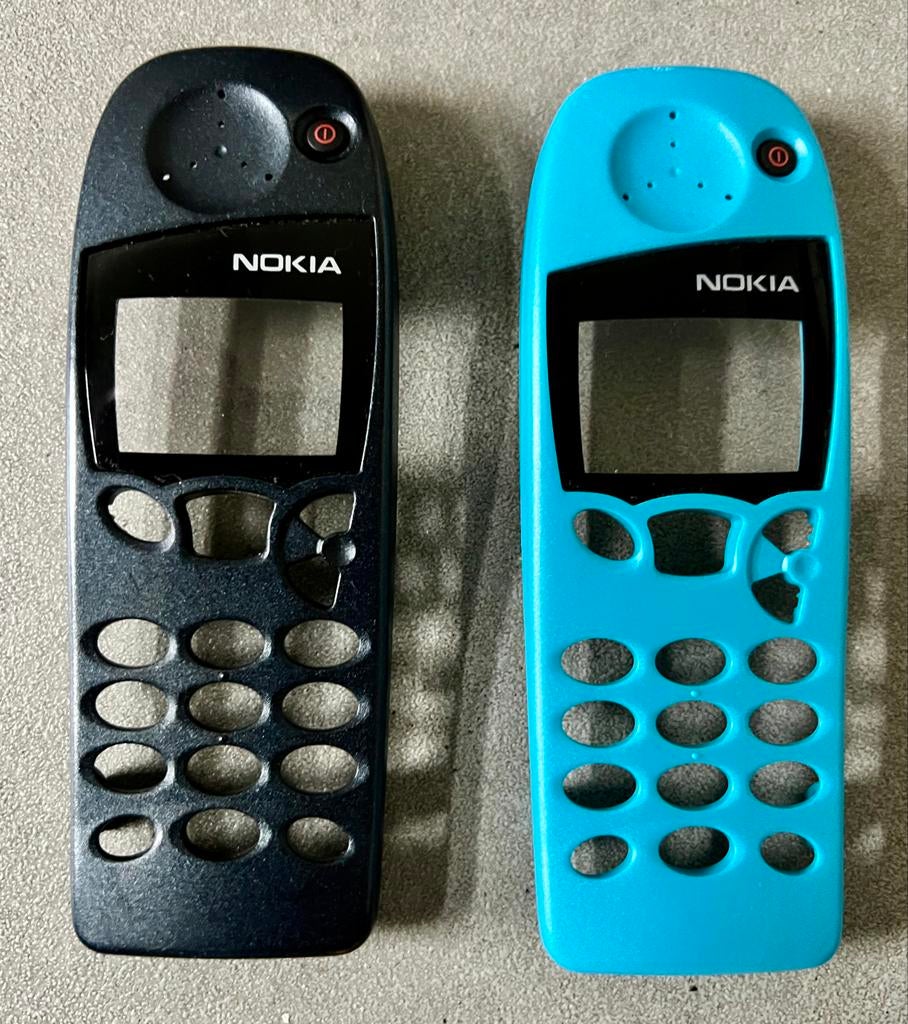Nokia Xpress-On Cover 5100 - Blauw - Vintage, Ophalen of Verzenden, Zo goed als nieuw, Frontje of Cover