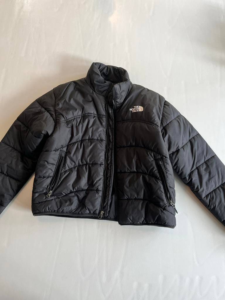 The North Face Korte Winterjas, Ophalen of Verzenden, Zo goed als nieuw, Maat 42/44 (L), Zwart