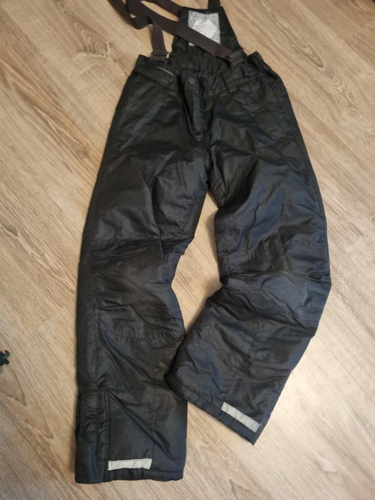 Ski broek met bretels mt 146/152, 100 tot 140 cm, Zo goed als nieuw, Kleding, Ophalen