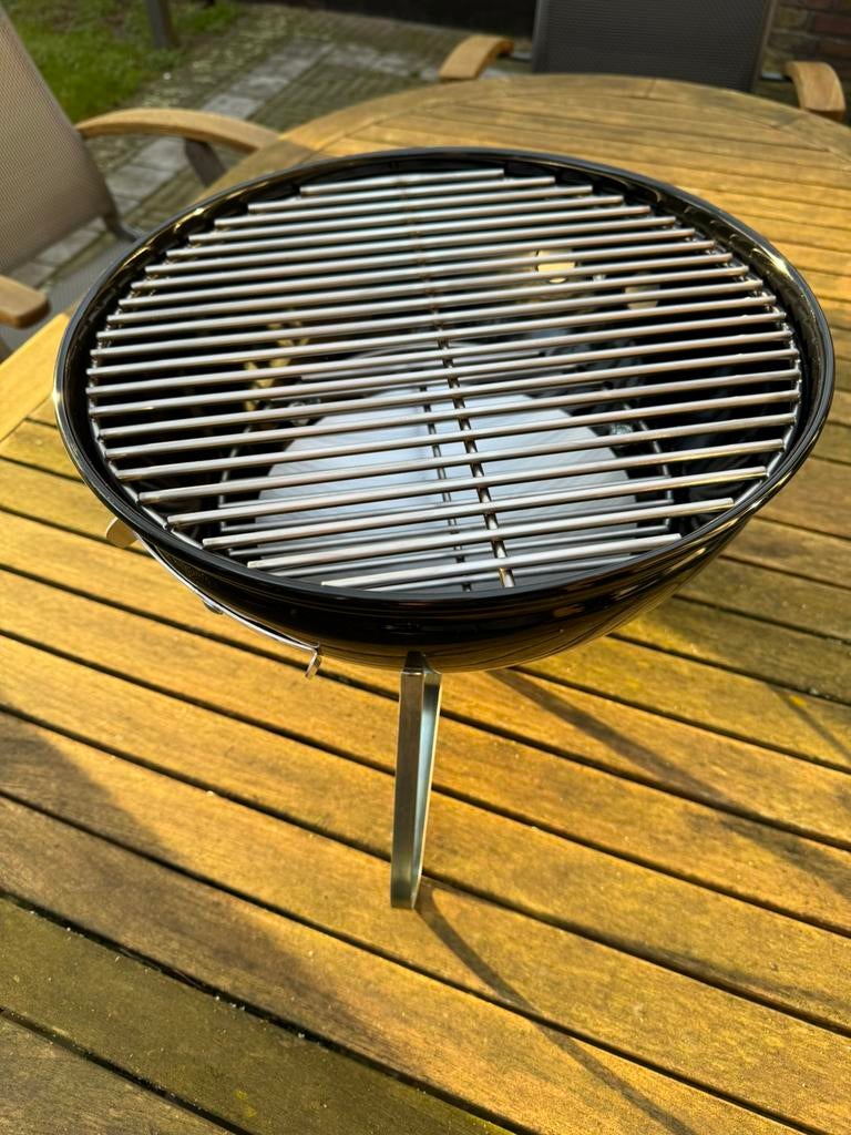 WEBER SMOKEY JOE - RVS BBQ GRILL EN KOLEN roosters NIEUW, Ophalen, Nieuw, Met accessoires