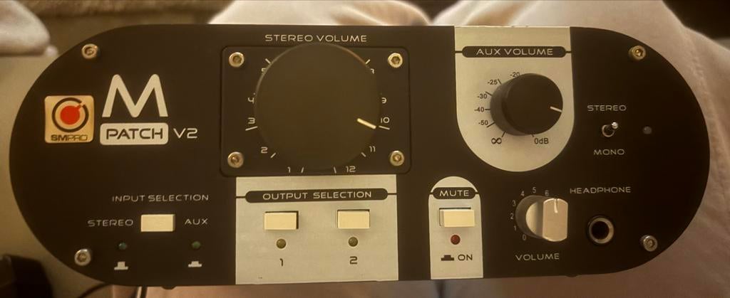 SM Pro Audio Patch V2 - Patchbay / Volume Controller, Ophalen of Verzenden, Gebruikt, Audio