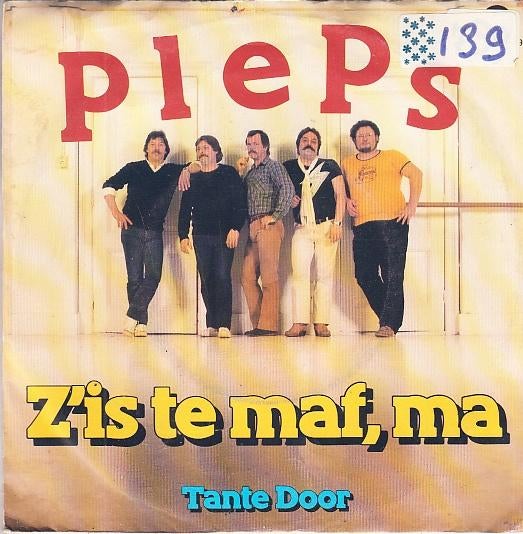 pleps - z ís te maf , ma / tante door ( 1981/piraat), Gebruikt, 7 inch, Single, Ophalen of Verzenden