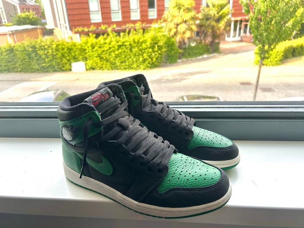 Nike Air Jordan 1 Retro High OG Pine Green Black - Maat 43, Kleding | Heren, Schoenen, Ophalen of Verzenden, Zo goed als nieuw