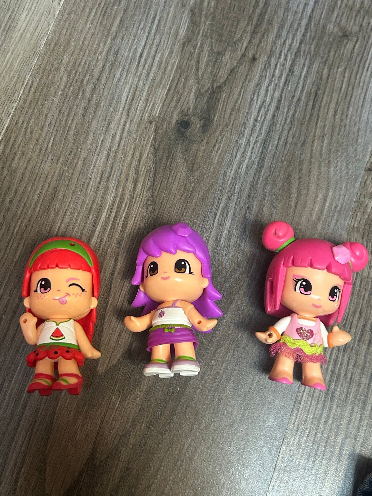 Pinypon setje - 3 poppetjes (missen accessoires), Verzenden, Gebruikt, Overige typen