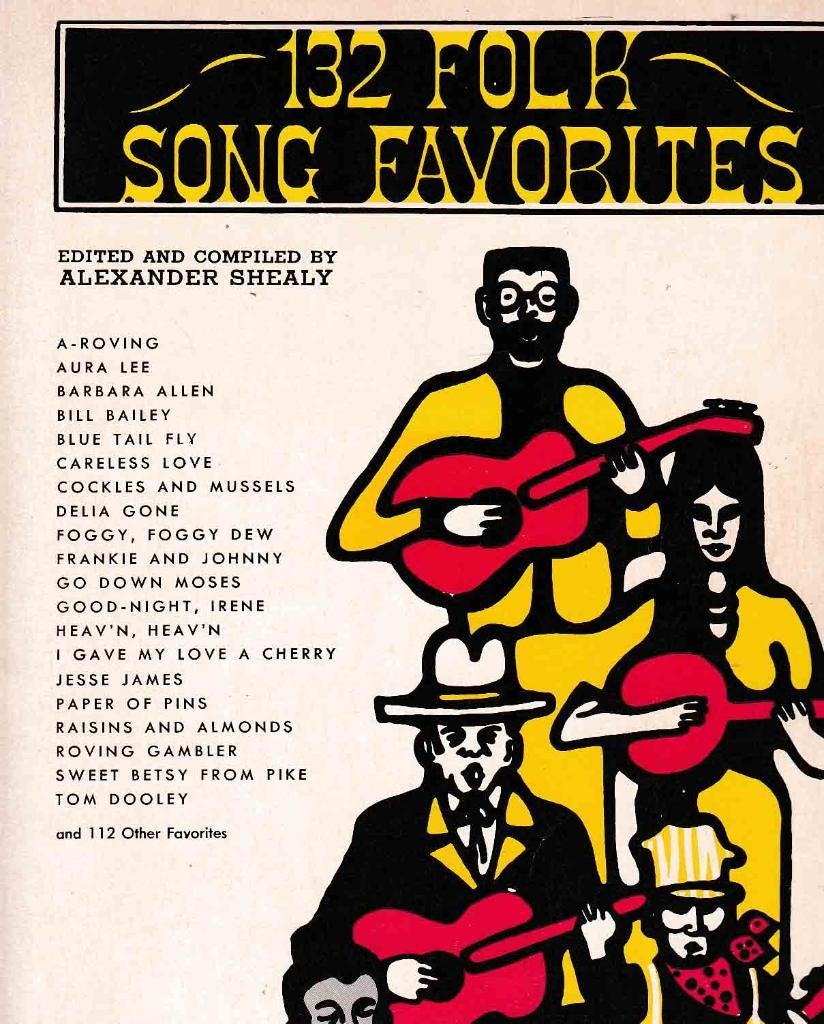 132 Folk Song Favorites ( 511 ), Muziek en Instrumenten, Bladmuziek, Klassiek, Ophalen of Verzenden, Artiest of Componist, Gitaar