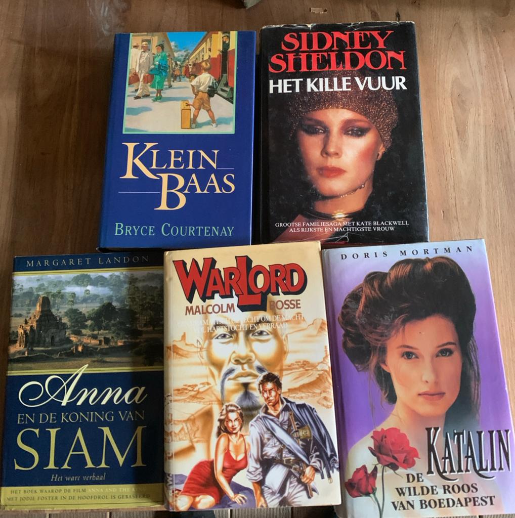 Diverse boeken: Sheldon, Courtenay, Landon, Bosse, Mortman, Boeken, Ophalen of Verzenden, Zo goed als nieuw