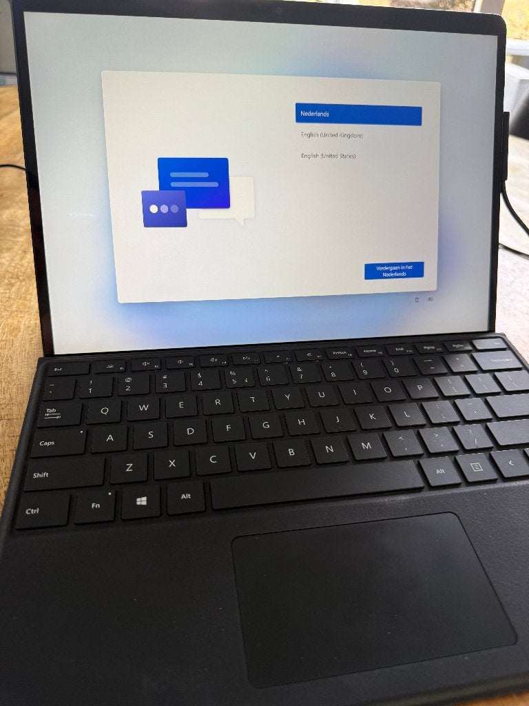 Surface pro X (SQ1-16GB-256GB), Microsoft SQ1, 256 GB, 2 tot 3 Ghz, Qwerty