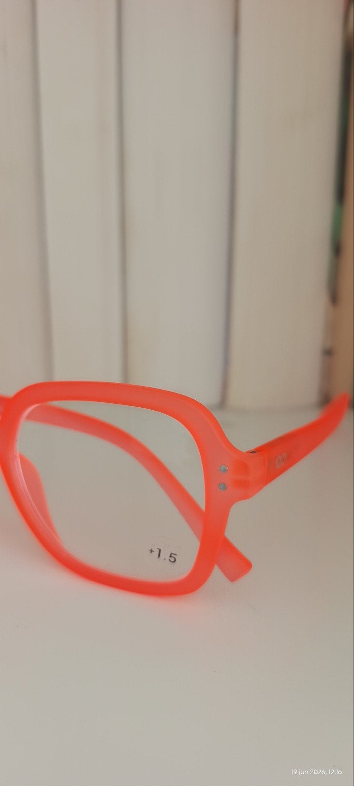 Looplabb Leesbril 1.5 Sterkte Nieuw in Doos, Overige merken, Nieuw, Oranje, Ophalen of Verzenden