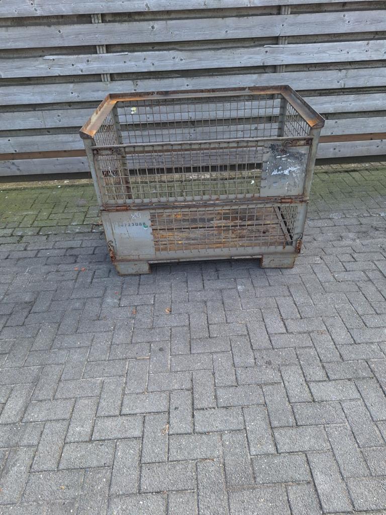 Gitterboxen met klep, Ophalen, 100 cm of meer, 60 cm of meer, 50 cm of meer