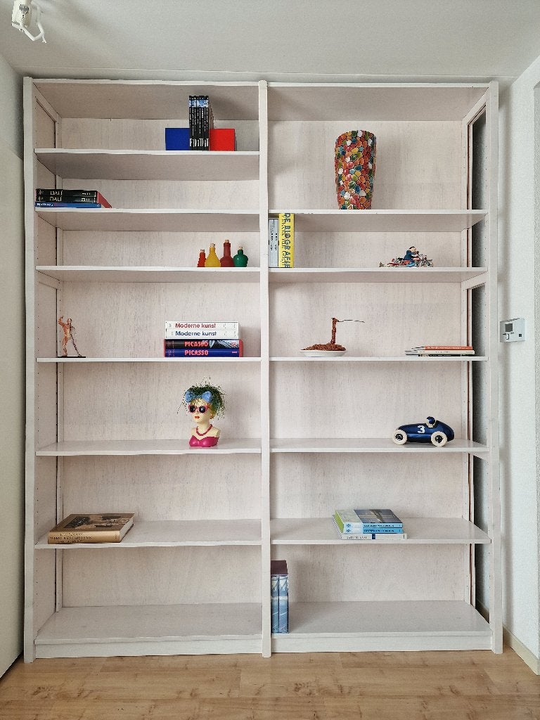 Lundia Original Boekenkasten Marma-Wit 248 cm hoog., Ophalen, Met plank(en), Gebruikt, 200 cm of meer