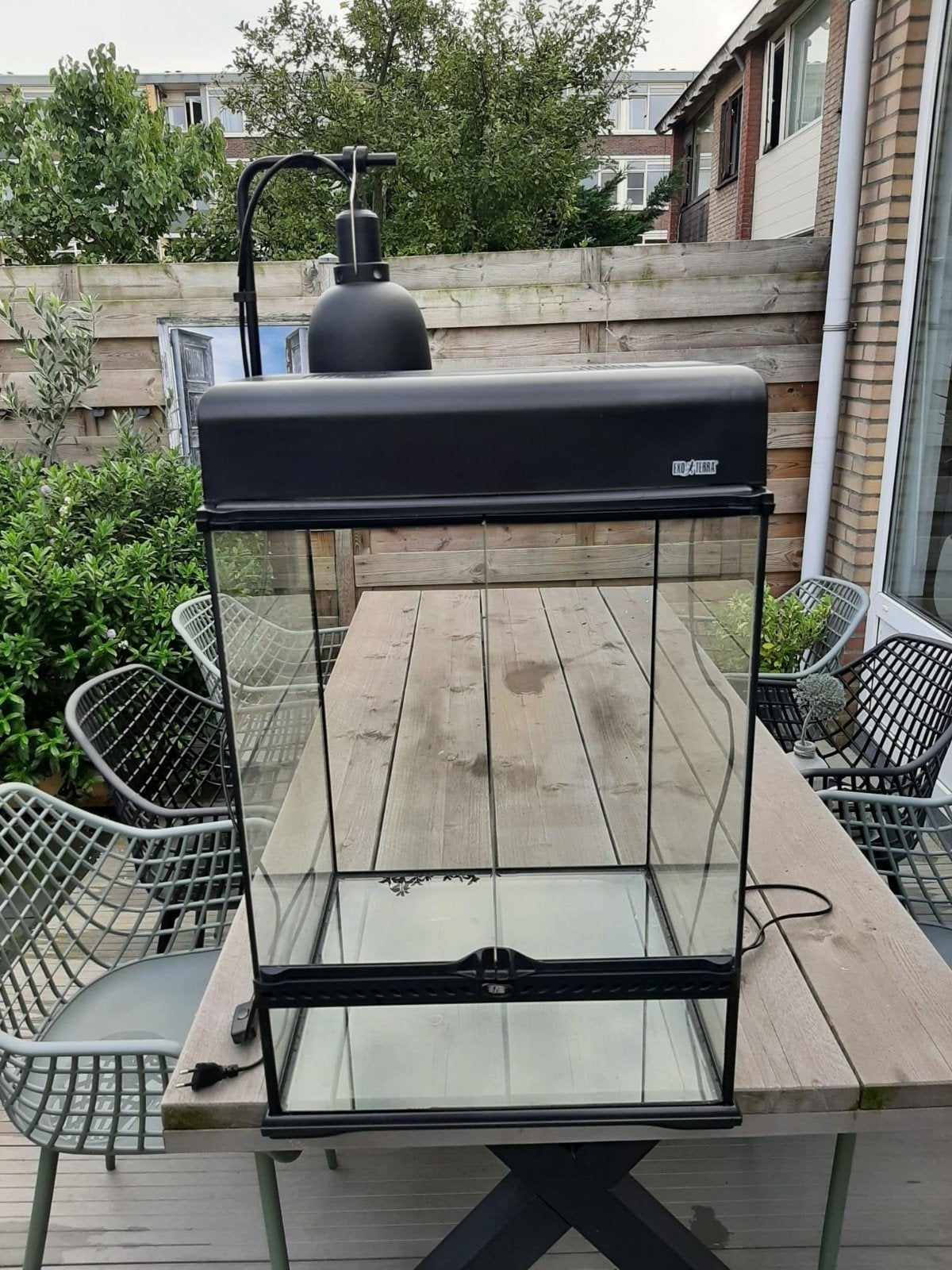 TERRARIUM 45 bij 45 bij 60, Dieren en Toebehoren, Ophalen, Zo goed als nieuw