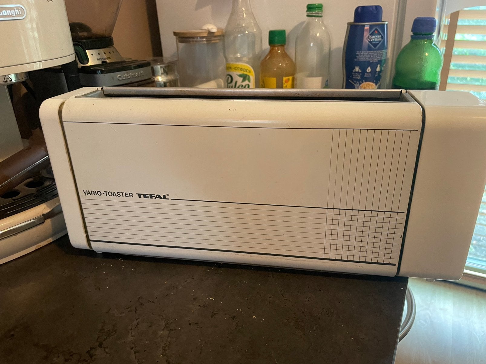 Goed werkende Vintage broodrooster de vario-toaster tefal, Ophalen of Verzenden