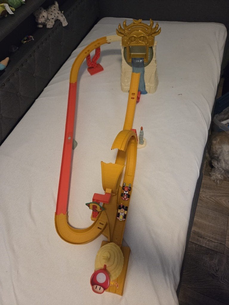 Hot Wheels Super Mario, Ophalen of Verzenden, Gebruikt, Compleet, Duplo