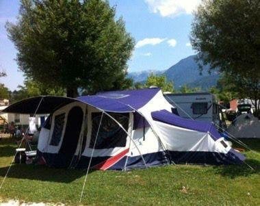 Jamet Rondo XL vouwwagen (2012, 5 -7 personen), Caravans en Kamperen, Vouwwagens, Ophalen, Meerkleurig, Aanwezig, Meer dan 6