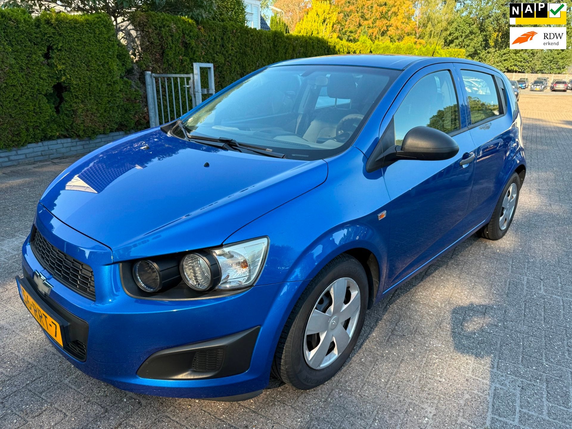 Chevrolet Aveo 1.2 5-DRS LS AIRCO CRUISE NAP GOED ONDERHOUDE, Auto's, Chevrolet, Voorwielaandrijving, Euro 5, Aveo, 4 cilinders