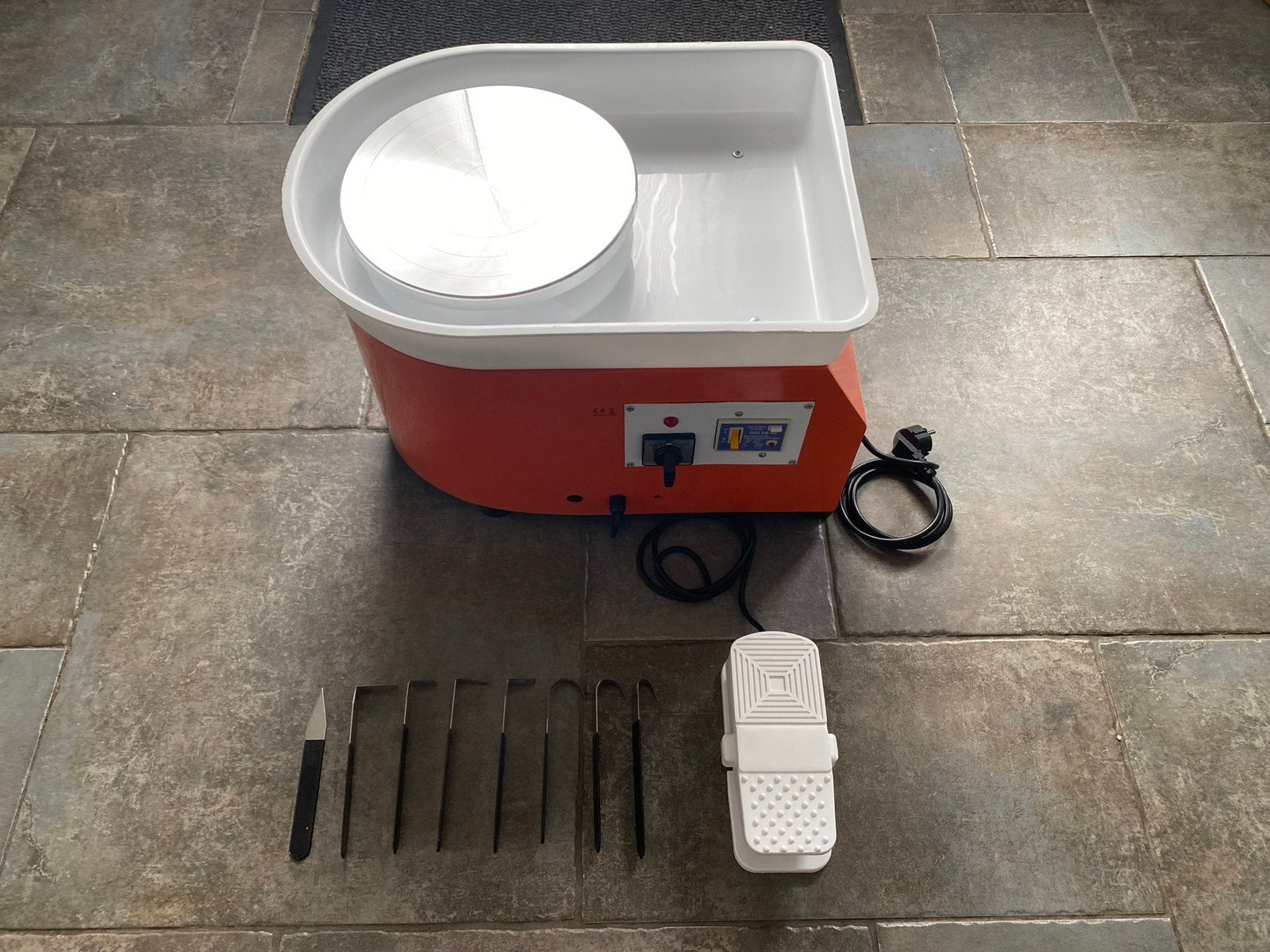 Pottenbakkers Draaischijf Pottenbakken Elektrisch Boetseren, Hobby en Vrije tijd, Pottenbakken, ., Nieuw, Ophalen of Verzenden