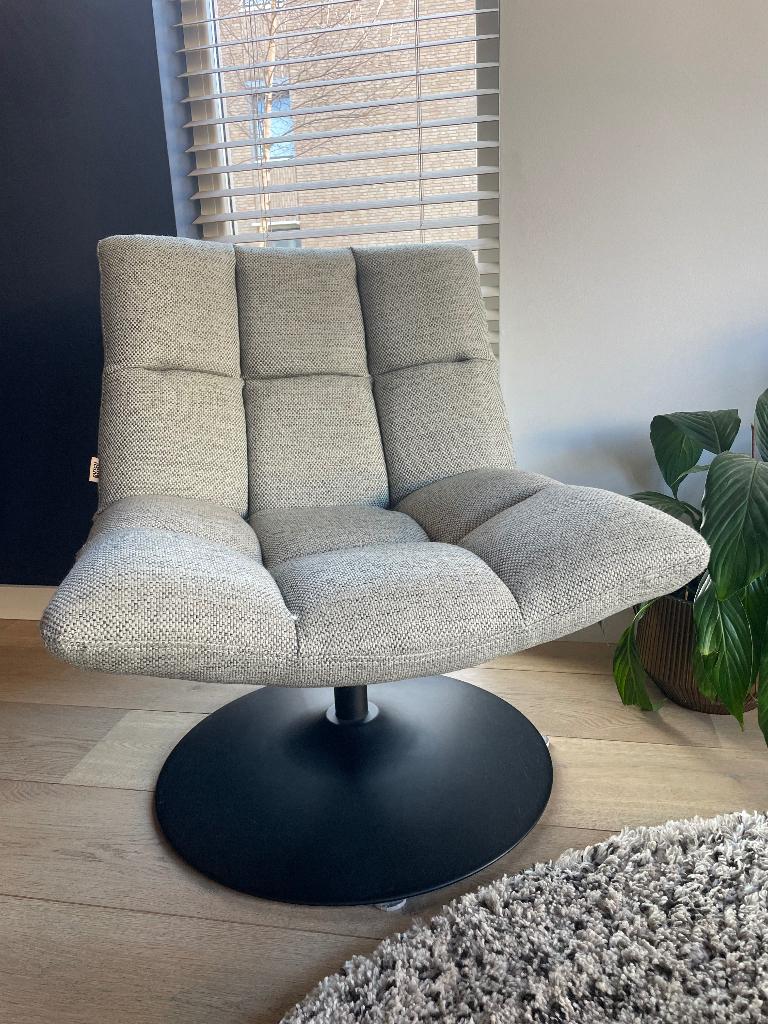 Dutchbone Bar Fauteuil, Ophalen, Zo goed als nieuw, 75 tot 100 cm, 50 tot 75 cm