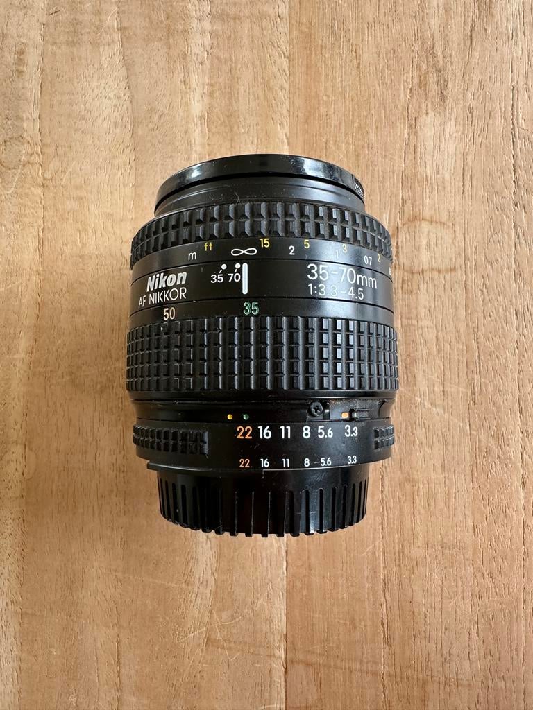 Nikon AF Nikkor 35-70mm 1:3.3-4.5 lens, Verzenden, Gebruikt, Standaardlens, Zoom