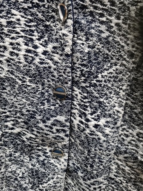 jasje zwart wit gemaleerd dames maat L, Ophalen of Verzenden, 'T Olde Gre-j, Info@toldegrej.nl, Endepoelstraat 20f Didam
