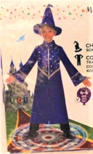 Nieuw, Mooie Tovenaar outfit mt 98 / 104, Ophalen of Verzenden, Nieuw, 104 of kleiner, Meisje
