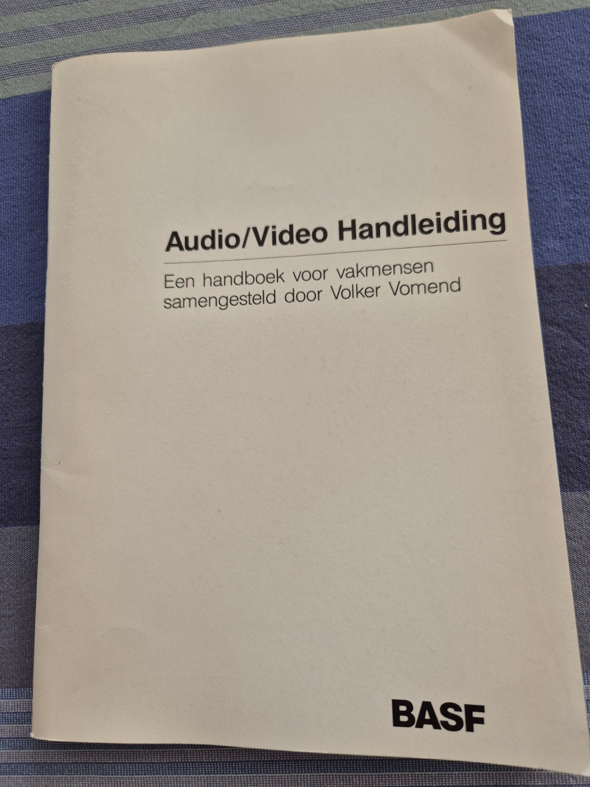 Audio/Video Handleiding Basf, Computers en Software, Vintage Computers, Ophalen of Verzenden