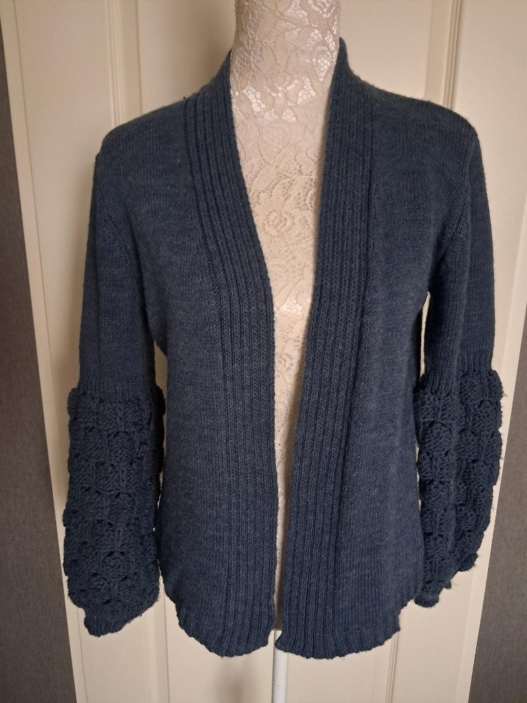 Vest Poools  Kleur : Blauw Petrol Maat : M, Maat 38/40 (M), Blauw, Ophalen of Verzenden, Zo goed als nieuw