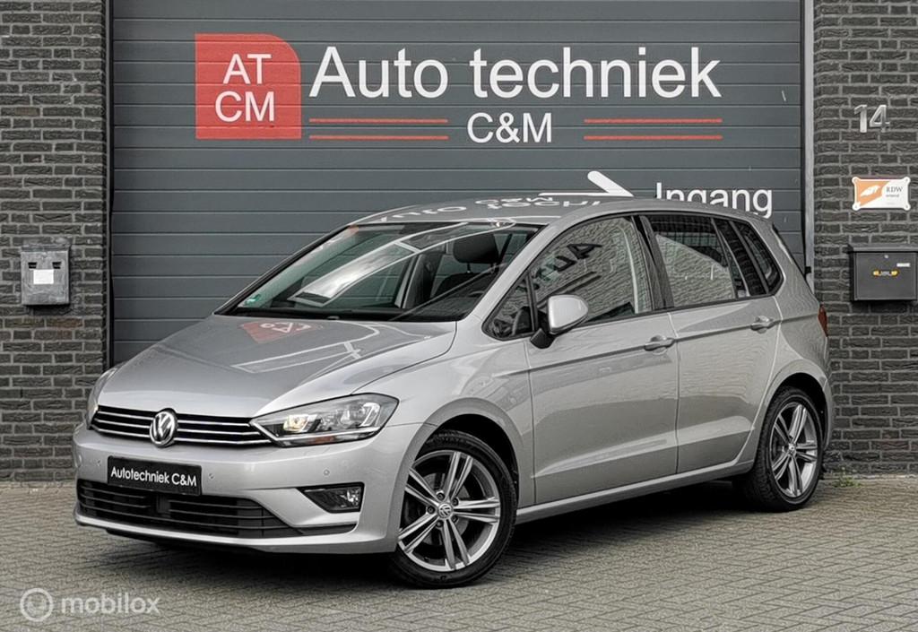 Volkswagen Golf Sportsvan 1.4 TSI 125PK/DSG/ACC/CAMERA/NAVI/, Zwart, 4 cilinders, 1283 kg, Automatische klimaatregeling