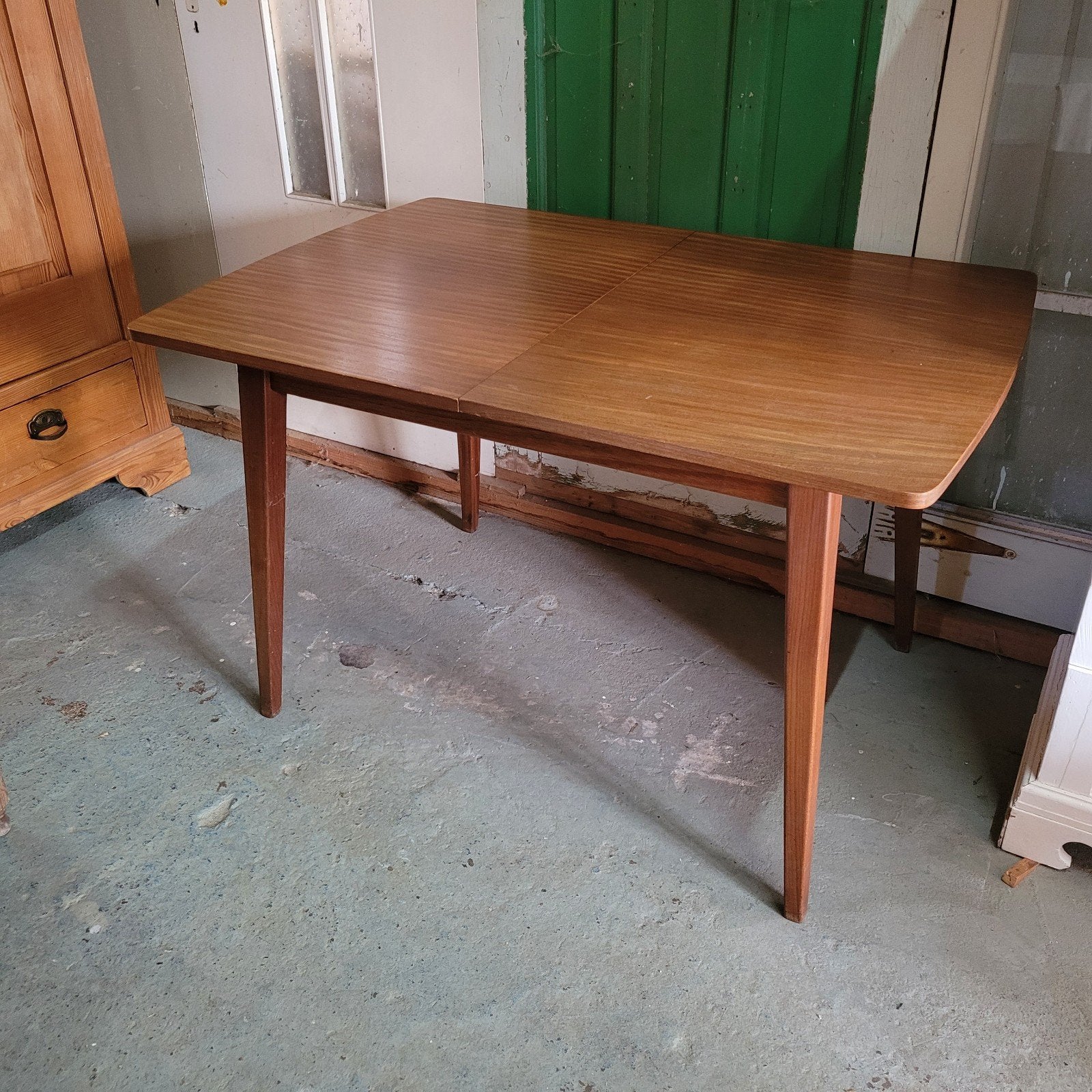 Vintage jaren 60 tafel eettafel uitschuifbare tafel, Ophalen