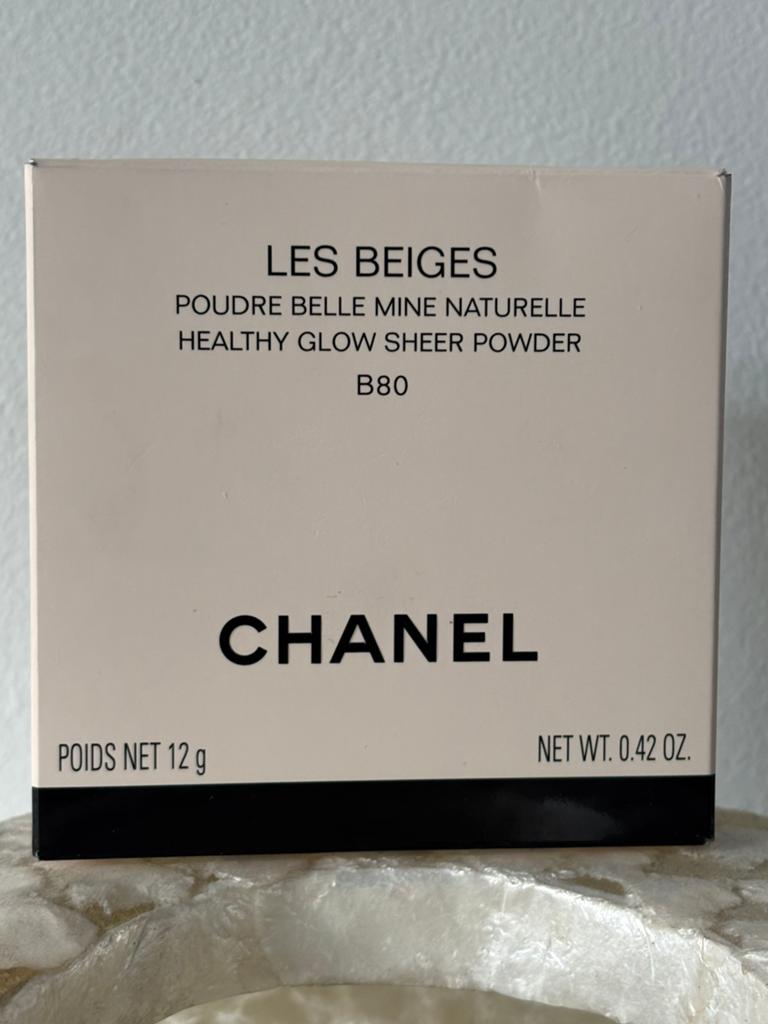 Chanel Les Beiges poeder B 80, Ophalen of Verzenden, Zo goed als nieuw, Gehele gezicht